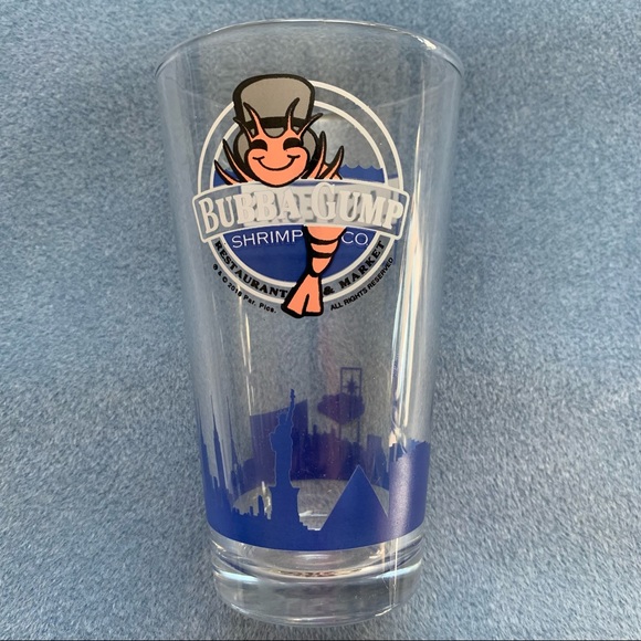 Bubba Gump Tall Glass Cancun And Glass Las Vegas Nevada glass collection - Picture 12 of 16